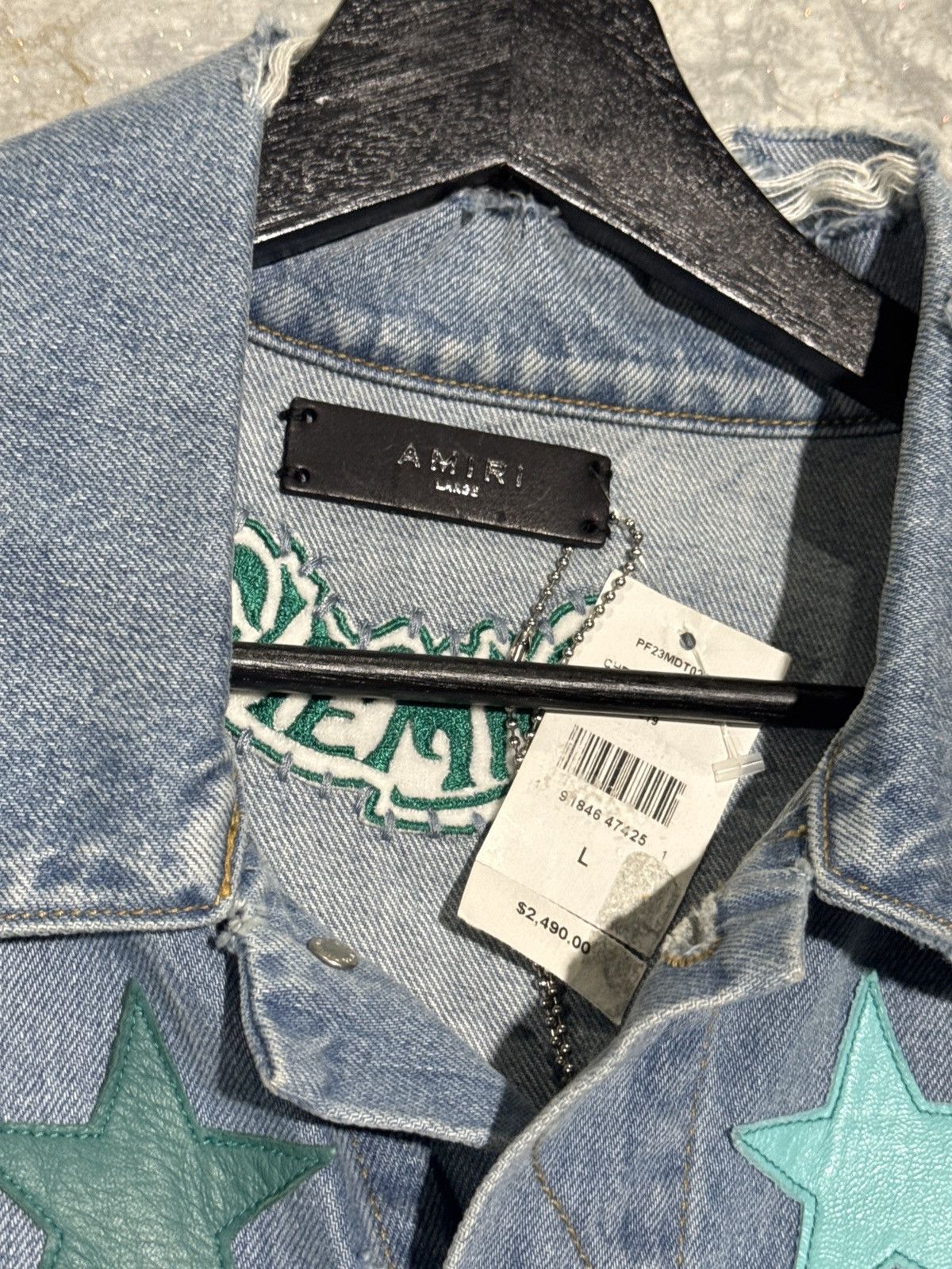 Other AMIRI X CHEMIST TRUCKER JACKET Size US L / EU 52-54 / 3 - 2 Thumbnail