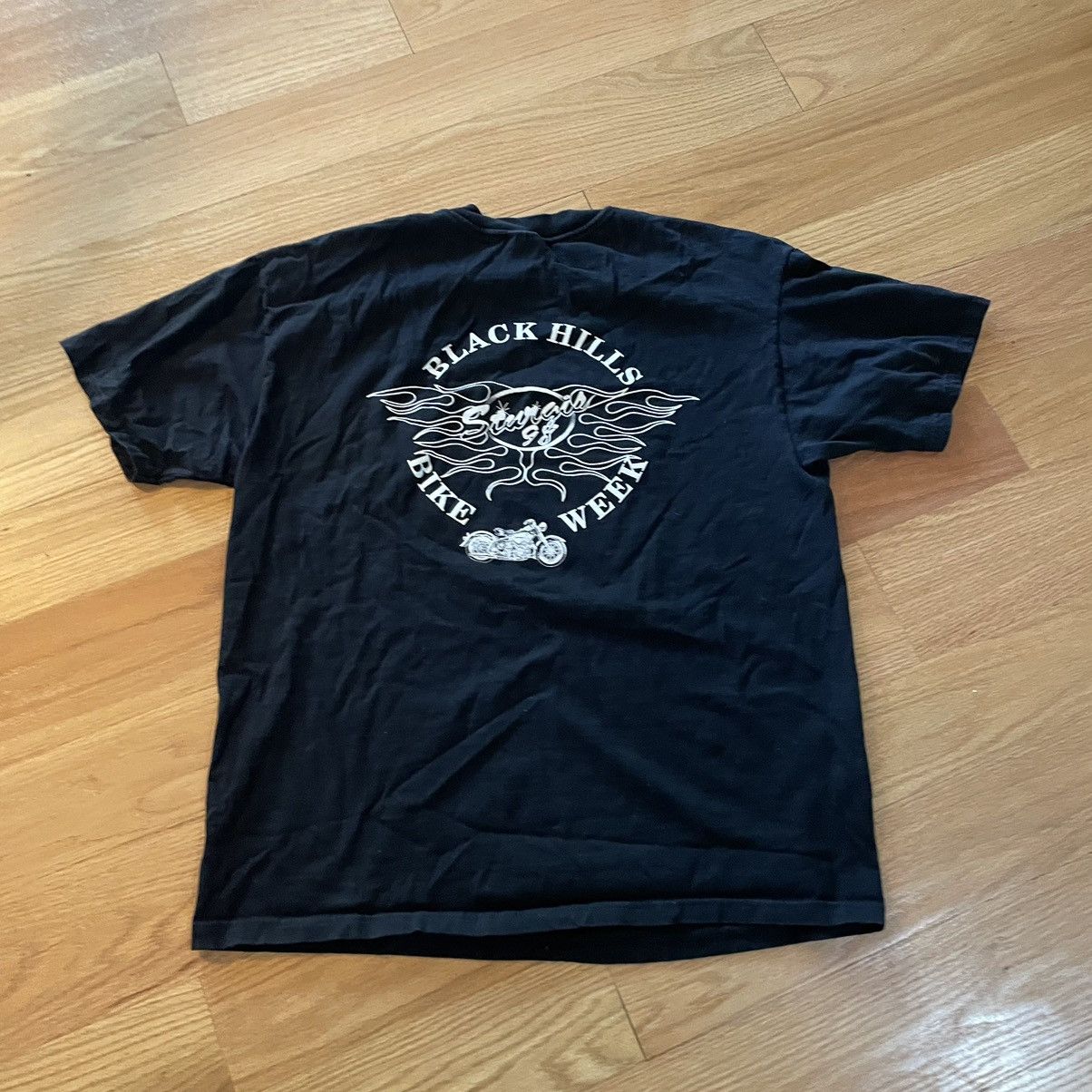 Harley Davidson × Vintage Vintage 1998 Sturgis Skill Tee Size US XL / EU 56 / 4 - 2 Thumbnail