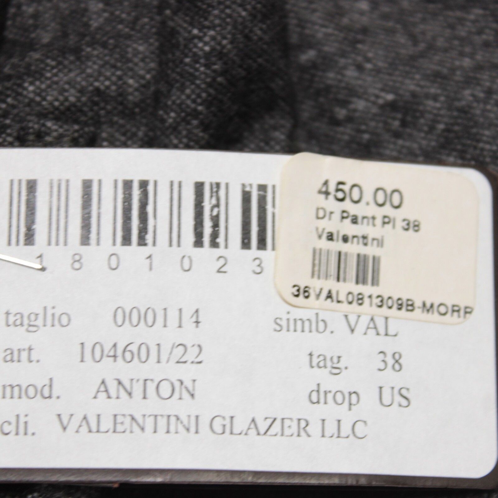 Other Valentini New with tags Dress Pants Size 38 US In Gray Size US 38 / EU 54 - 4 Thumbnail