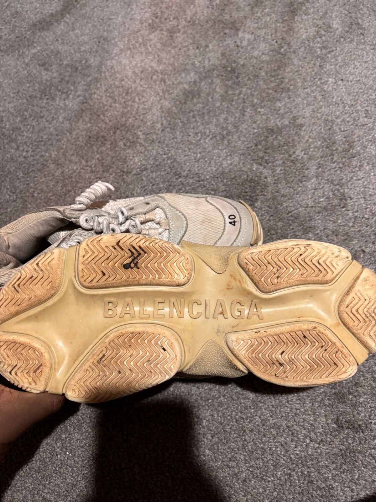 Balenciaga Balenciaga Triple S Sneaker Size US 8.5 / EU 41-42 - 4 Thumbnail