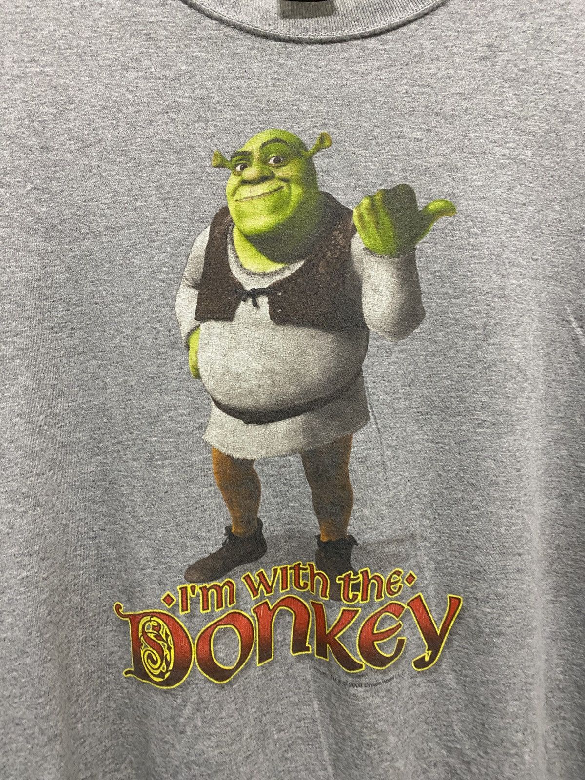 Universal Studios × Vintage Vintage SHREK 2008’s Dream Works Movie Tshirt Size US XL / EU 56 / 4 - 3 Thumbnail