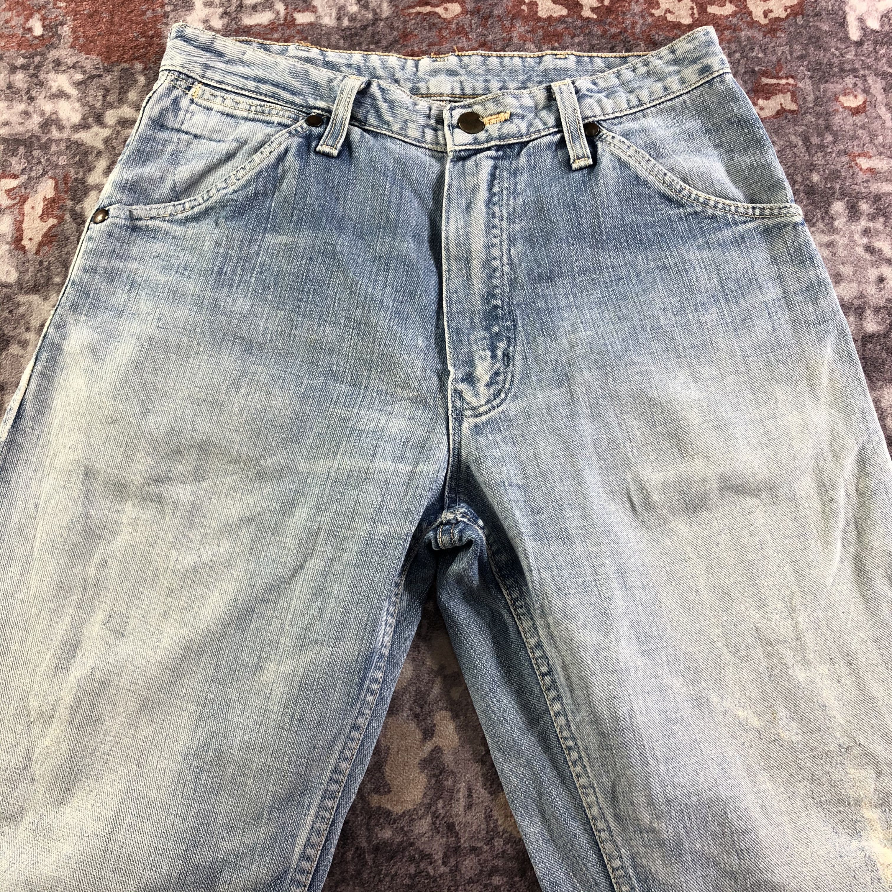 Vintage Vintage Light Wash Wrangler Redline Jeans-JM3664 Size US 30 / EU 46 - 3 Thumbnail