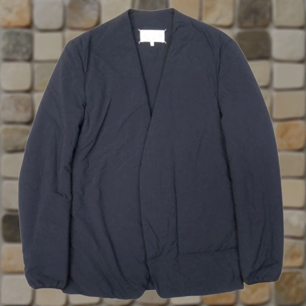 Maison Margiela MAISON MARGIELA Nylon Collarless jacket Men Navy Blue 46 S50BN0449 Size US S / EU 44-46 / 1 - 1 Thumbnail