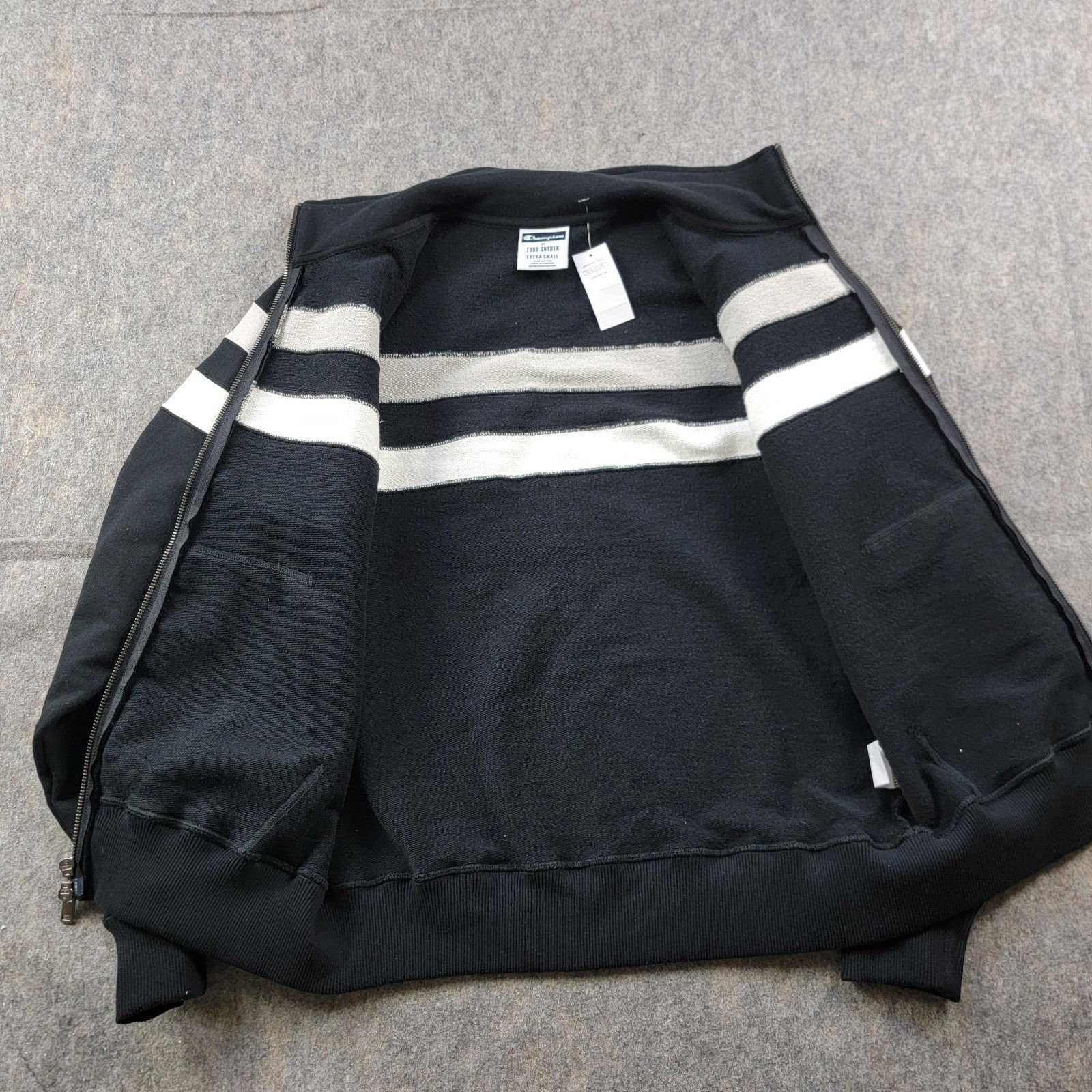 Champion Todd Snyder x Champion Striped Full Zip Sweatshirt Size US XS / EU 42 / 0 - 4 Thumbnail