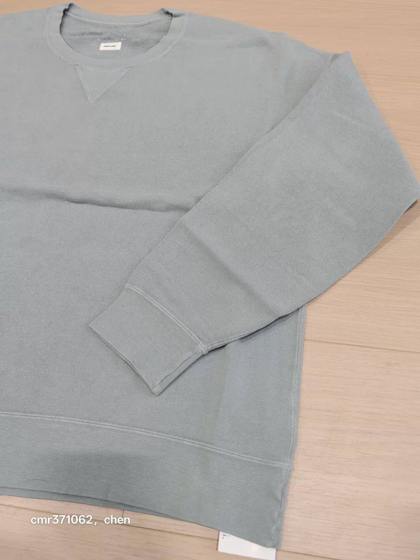 Visvim VISVIM 25SS JUMBO SB SWEAT L/S DMGD lt green US4 Size US XL / EU 56 / 4 - 3 Thumbnail