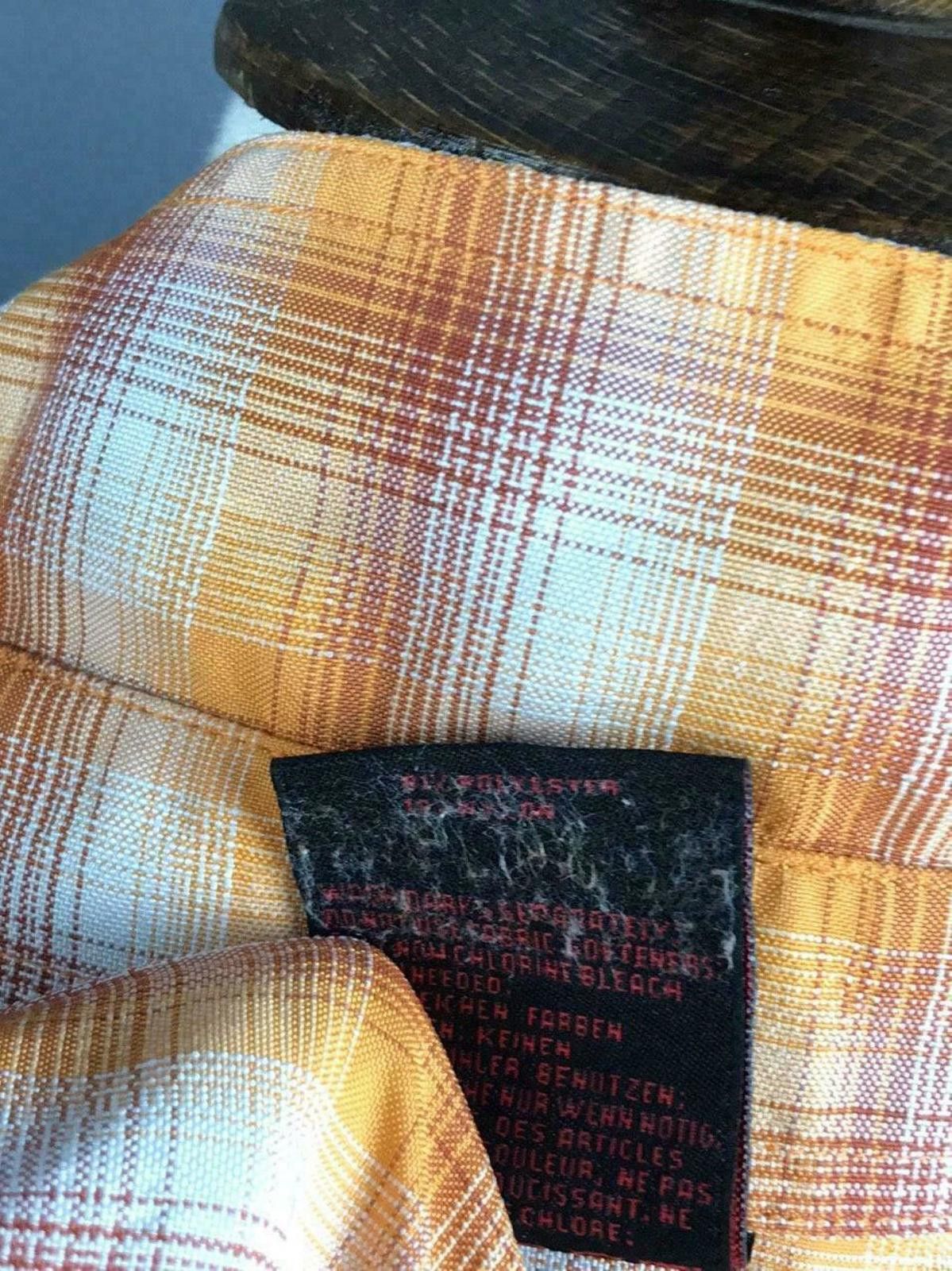 Mammut Mammut Orange Check Short Sleeve Button Up Shirt Size M Size M / US 6-8 / IT 42-44 - 9 Thumbnail