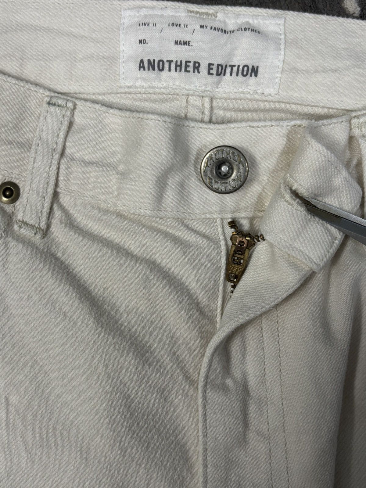 Japanese Brand Another Edition Slim Tapered Fit Heavy Distressed Jeans Size US 29 - 15 Thumbnail