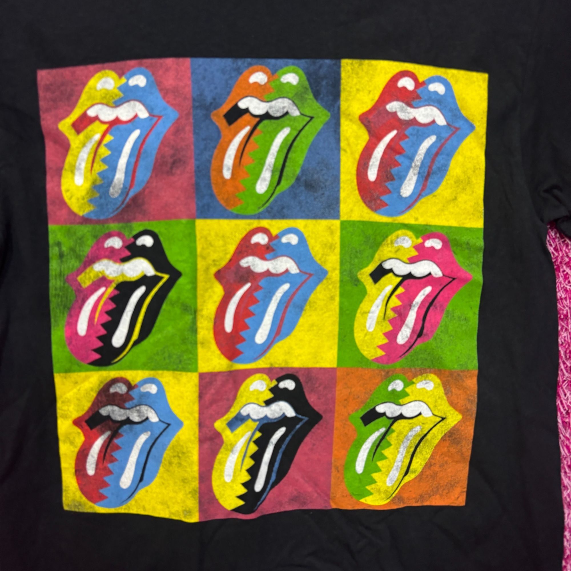 The Rolling Stones The Rolling Stones Warhol Pop Art Hot Lips Rock Crop Top S Size US S / EU 44-46 / 1 - 2 Thumbnail