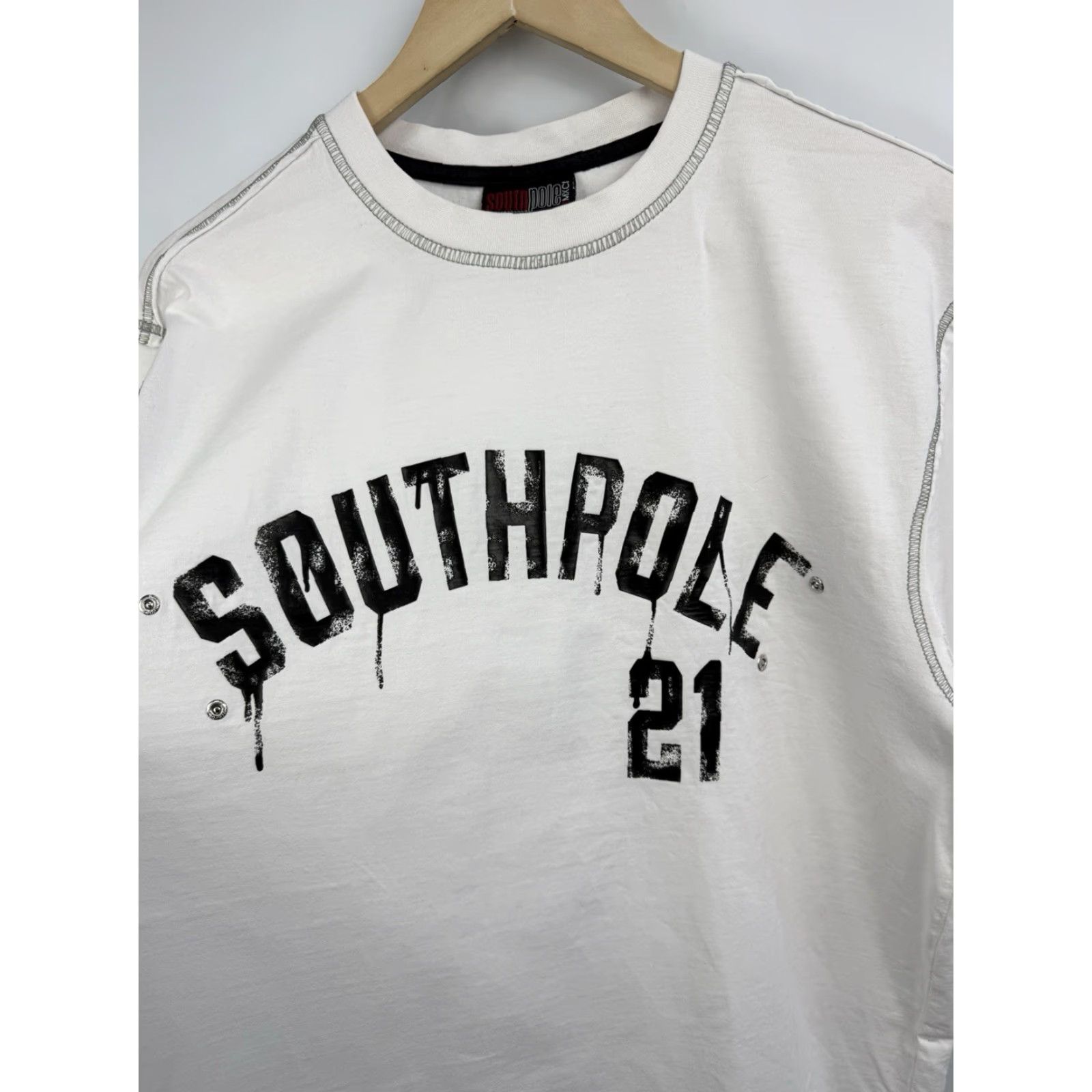 Southpole VINTAGE SouthPole T-Shirt Hip Hop Retro 90s White L Mens Boys? (Note: original asks for final title only; but genders) Size US L / EU 52-54 / 3 - 4 Thumbnail