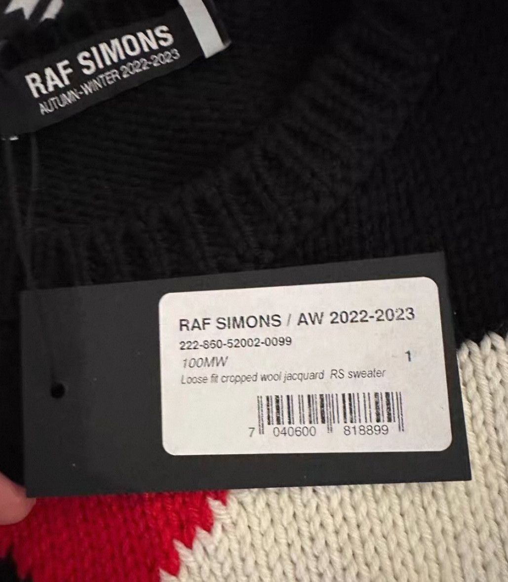 Raf Simons Raf Simons 19fw short RS sweater-2505 Size US S / EU 44-46 / 1 - 3 Thumbnail