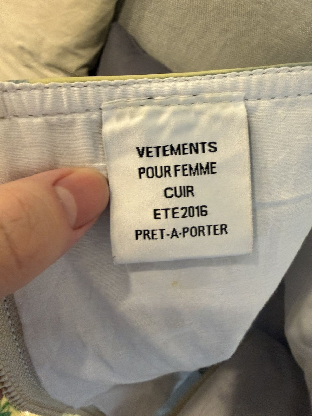 Vetements Vetements 16SS Calf Leather Tent Dress Size L / US 10 / IT 46 - 7 Thumbnail