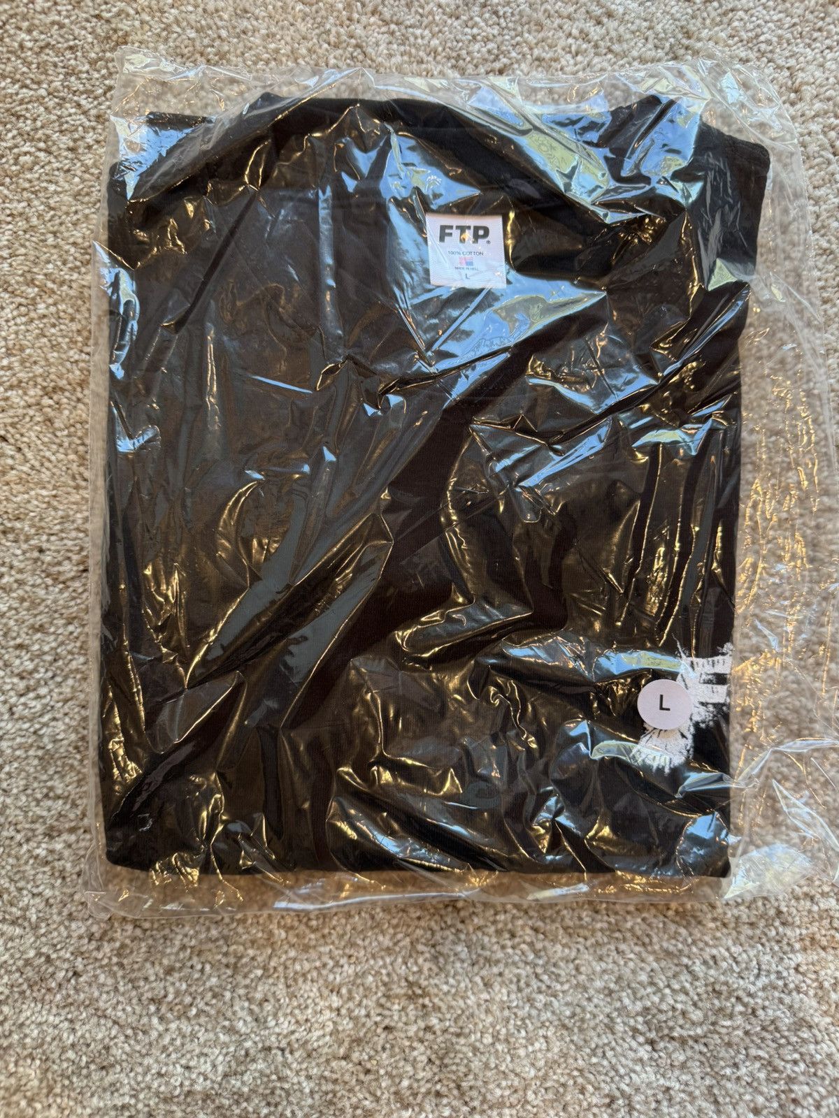 Fuck The Population FTP GRAVE LOGO TEE (BLACK) Size US L / EU 52-54 / 3 - 2 Thumbnail