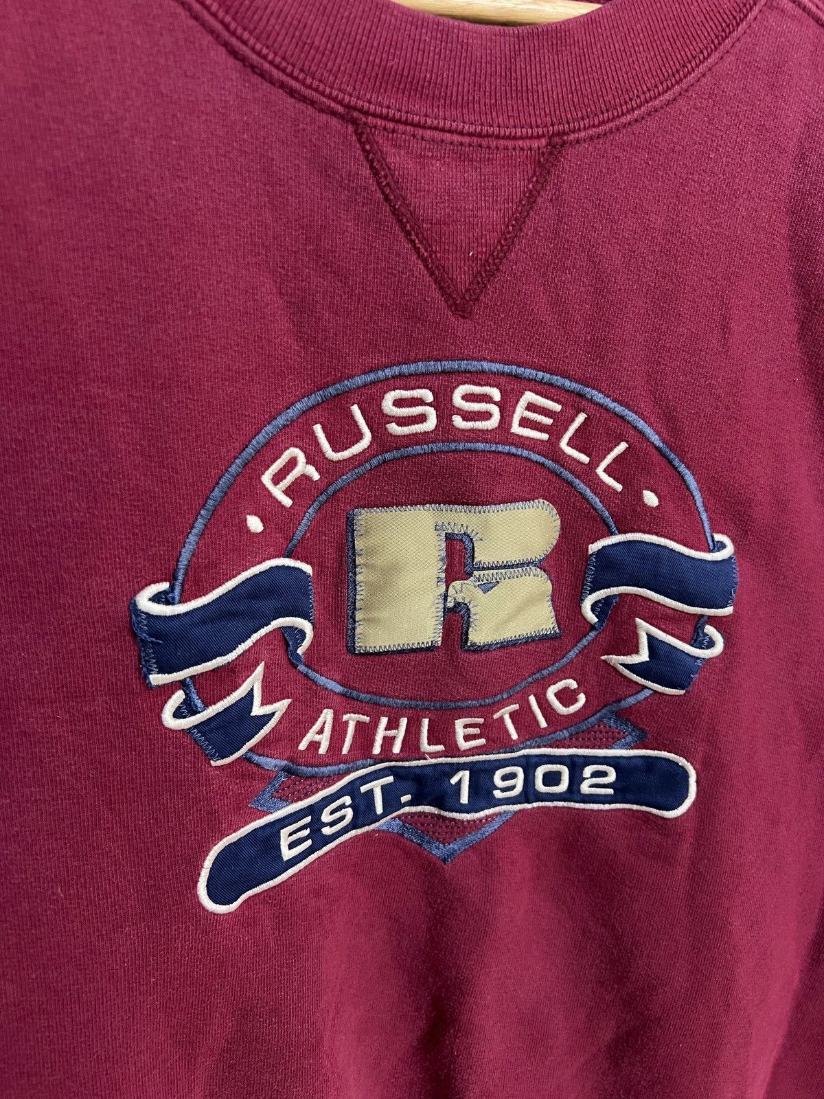 Russell Athletic Vintage Russell Athletic Big Logo Sweatshirt Sz L Pullover Size US L / EU 52-54 / 3 - 4 Thumbnail