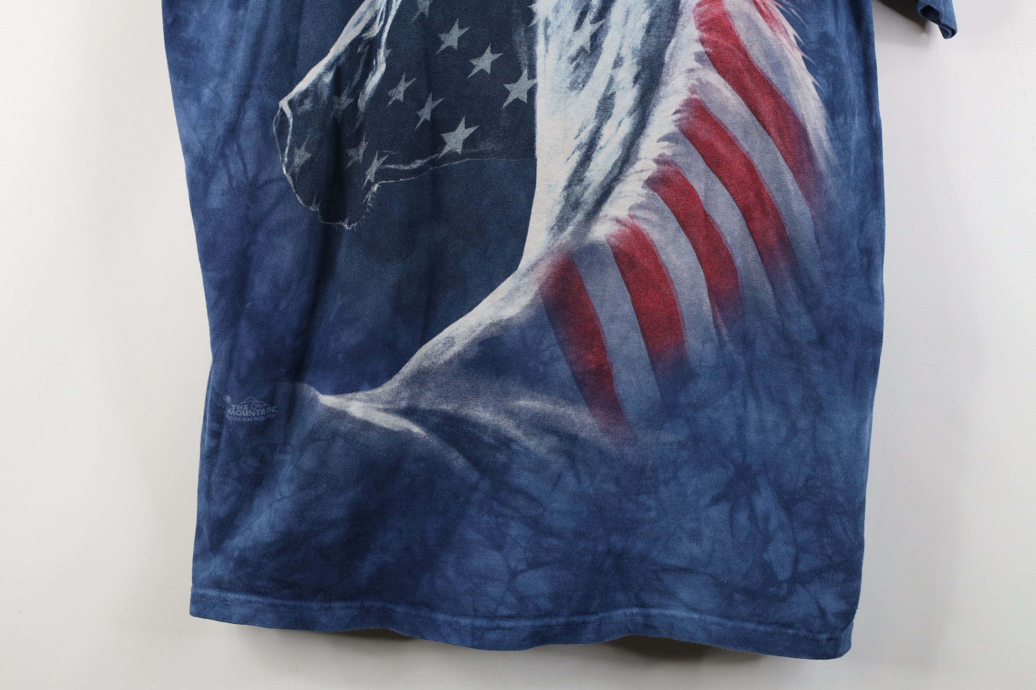 Vintage Vintage Y2K Streetwear USA Flag Horse Equestrian T-Shirt Size US XL / EU 56 / 4 - 3 Thumbnail