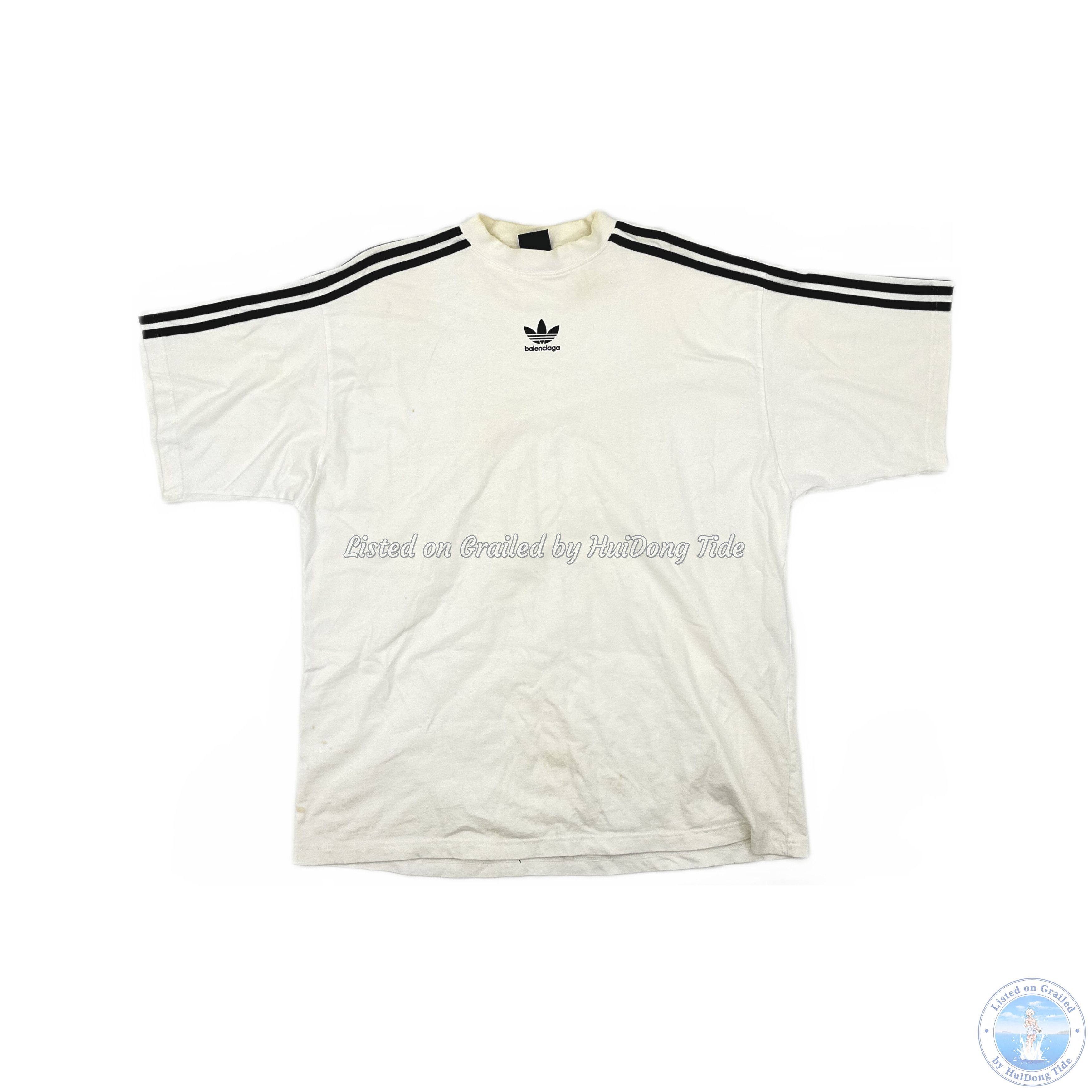Adidas × Balenciaga BALENCIAGA x ADIDAS Logo Oversized T-Shirt