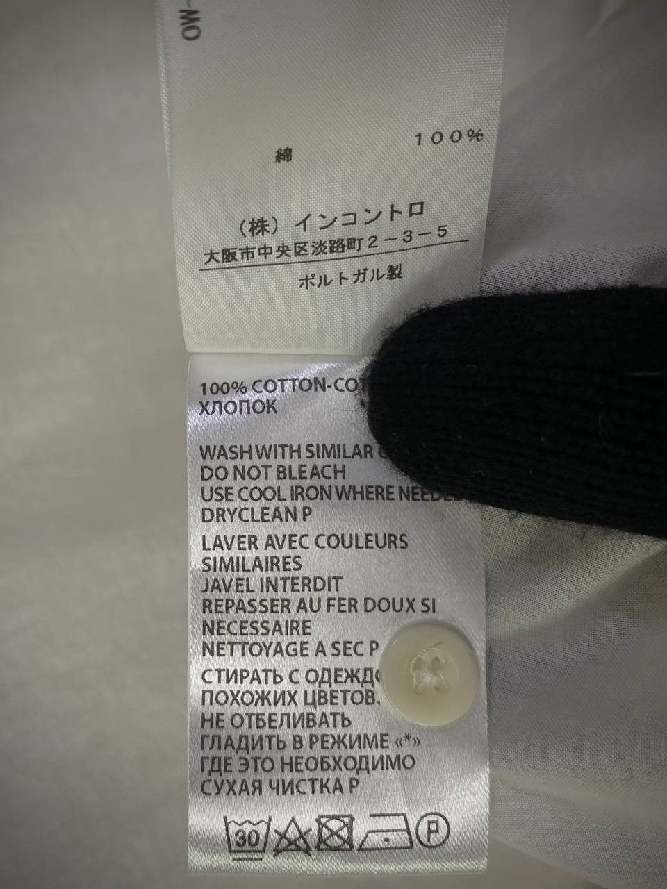 Ann Demeulemeester Shirt contrasting sleeves S-M Size 46R - 5 Thumbnail