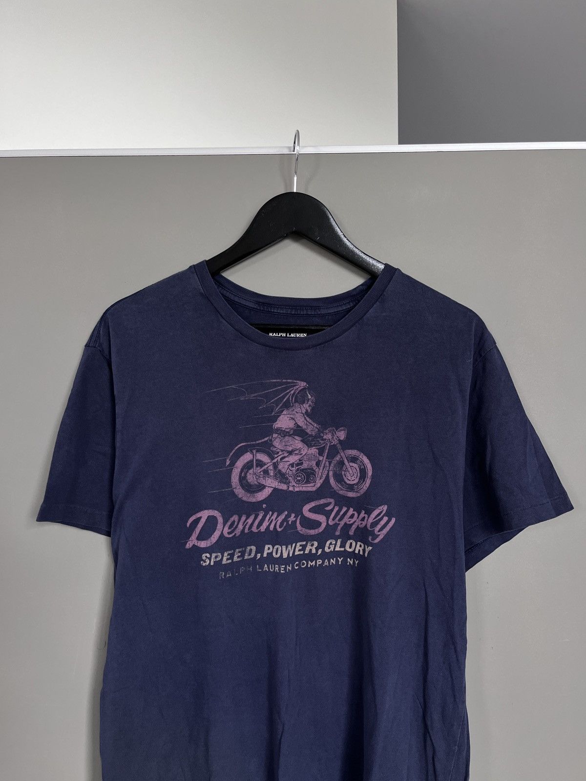Denim & Supply Ralph Lauren Ralph Lauren Denim&Supply Moto Devil Americana T-shirt Size US L / EU 52-54 / 3 - 1 Thumbnail