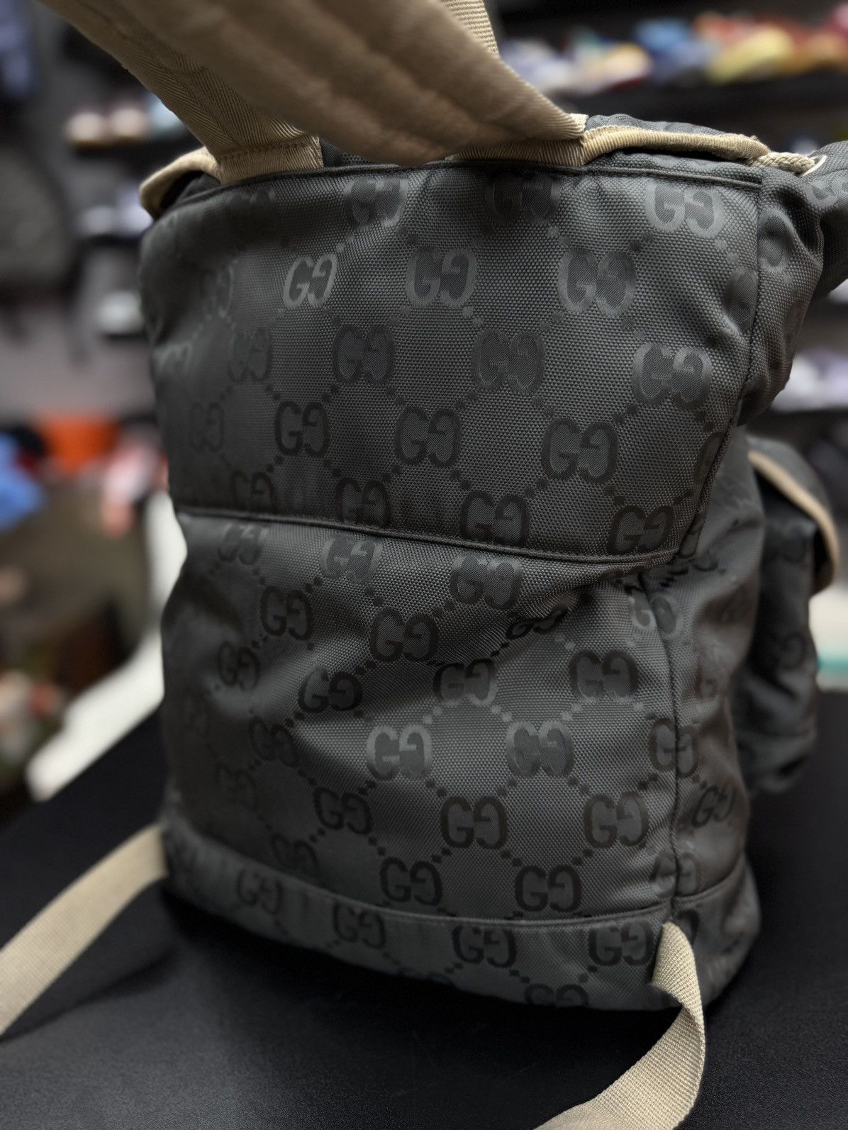 Gucci Gucci Grey Off The Grid Backpack $2220 Retail Size ONE SIZE - 7 Thumbnail