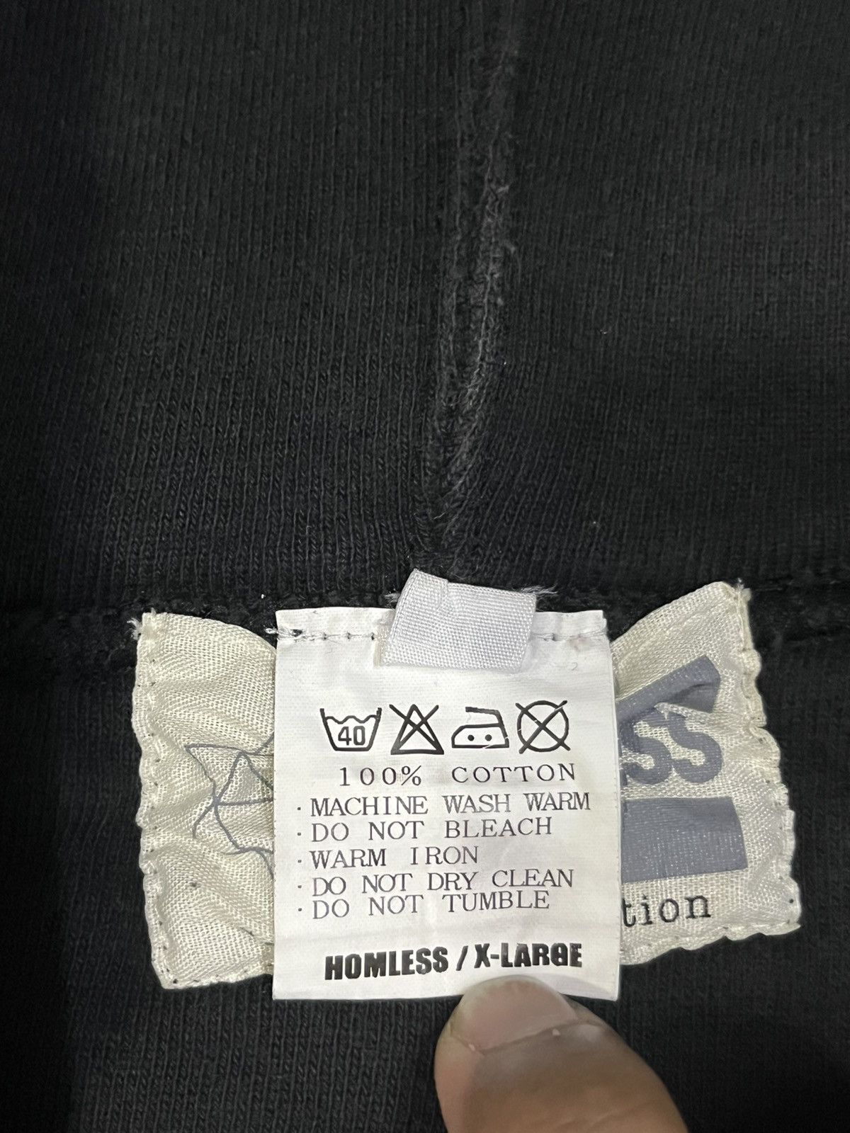 If Six Was Nine Vintage Homless Skateboards Baggy Oversized Sunfaded Hoodie Size US XL / EU 56 / 4 - 7 Thumbnail