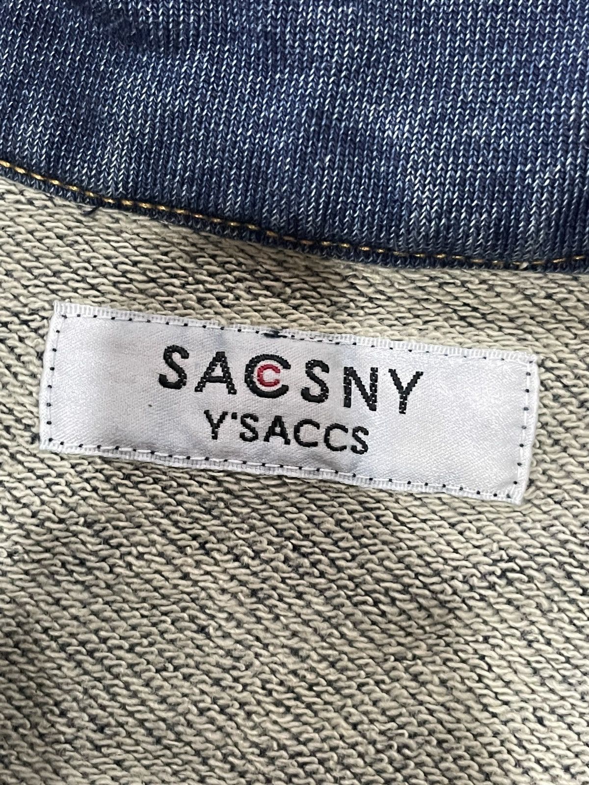 Yohji Yamamoto SACSNY YSACCS Denim jacket Size M / US 6-8 / IT 42-44 - 3 Thumbnail