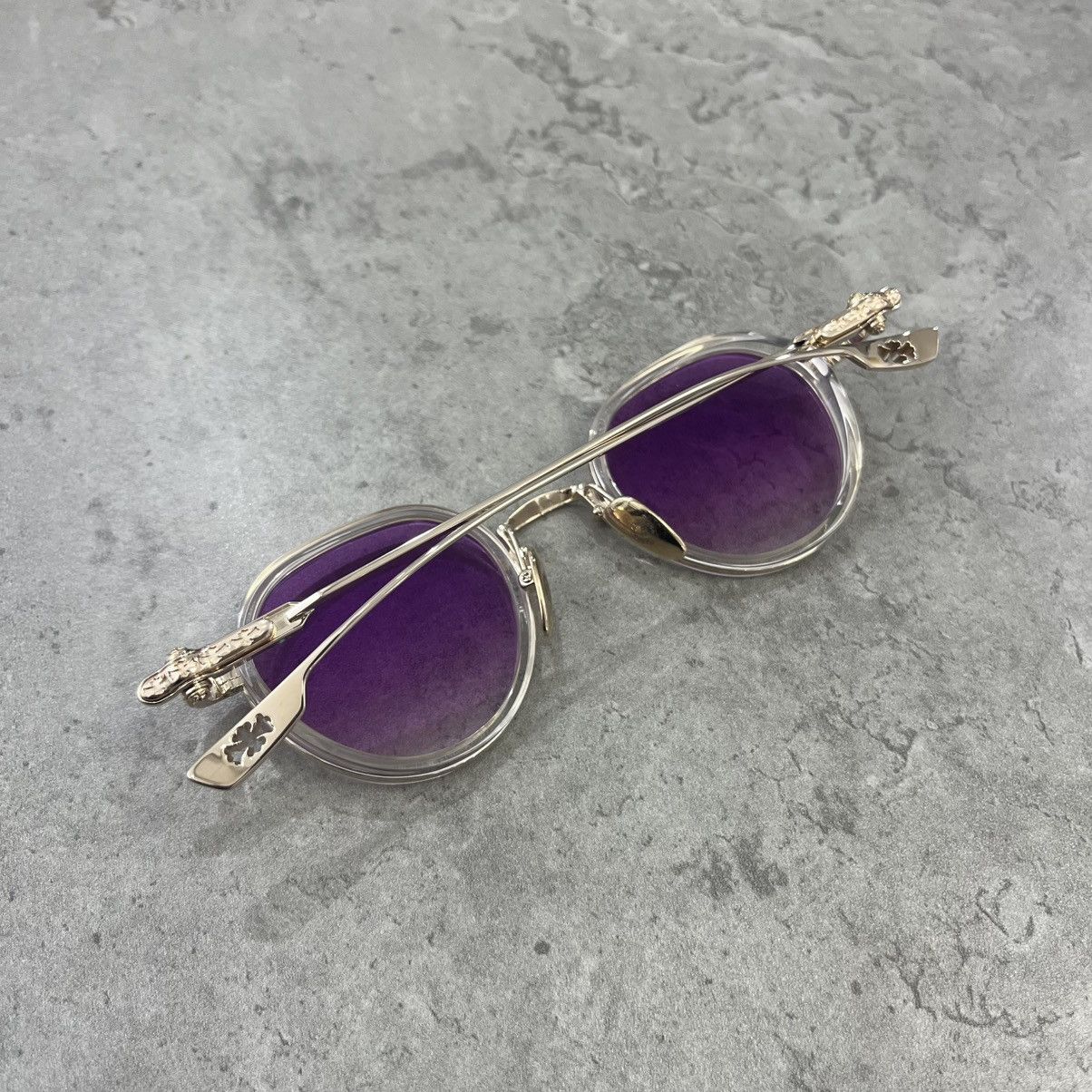 Chrome Hearts Chrome Hearts SEX-T9 Lavender Twilight Sunglasses Size ONE SIZE - 3 Thumbnail