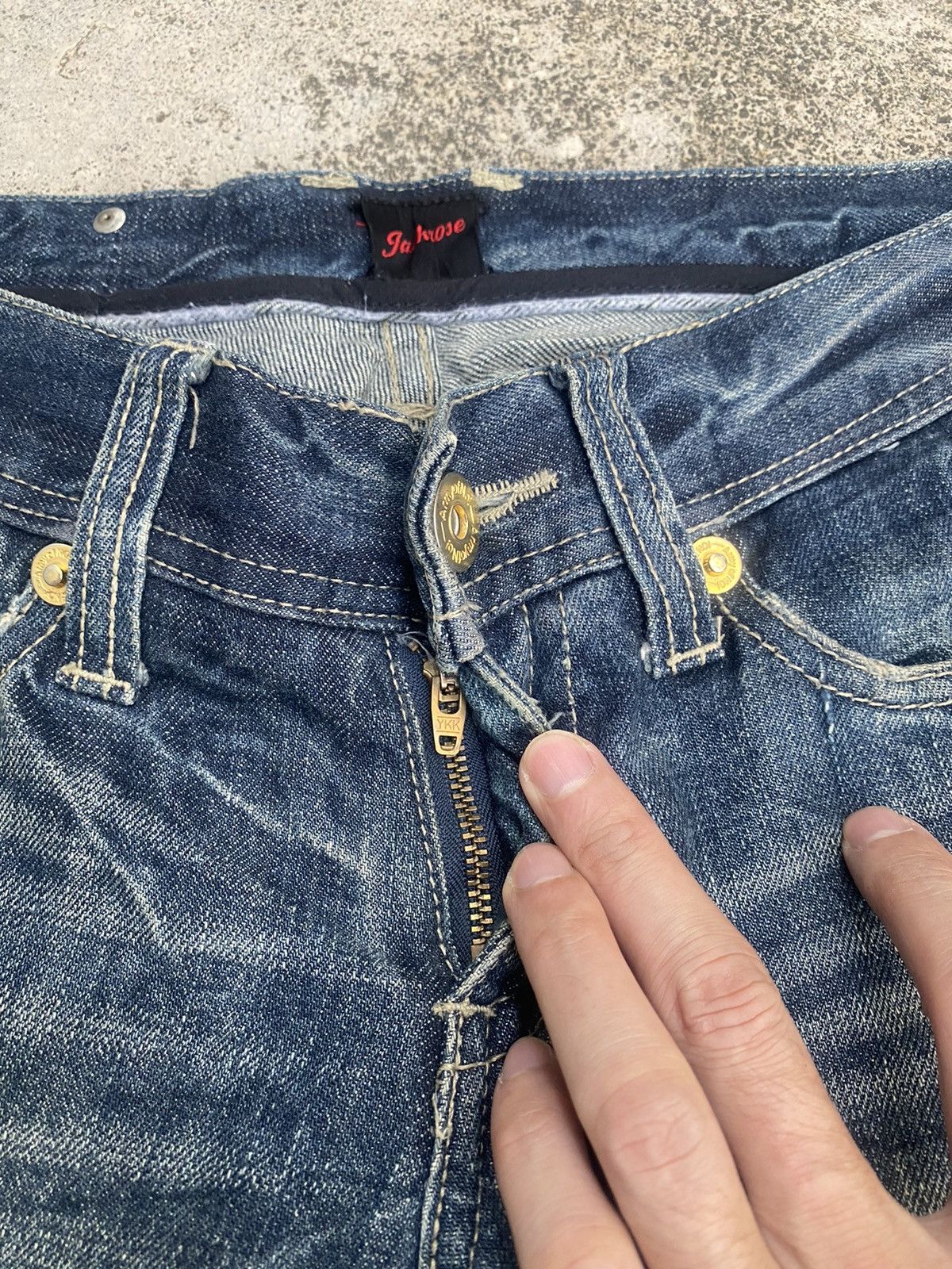 If Six Was Nine × JACKROSE Flare Jeans Jackrose Distressed Clawmark Bootcut Size US 30 / EU 46 - 12 Thumbnail