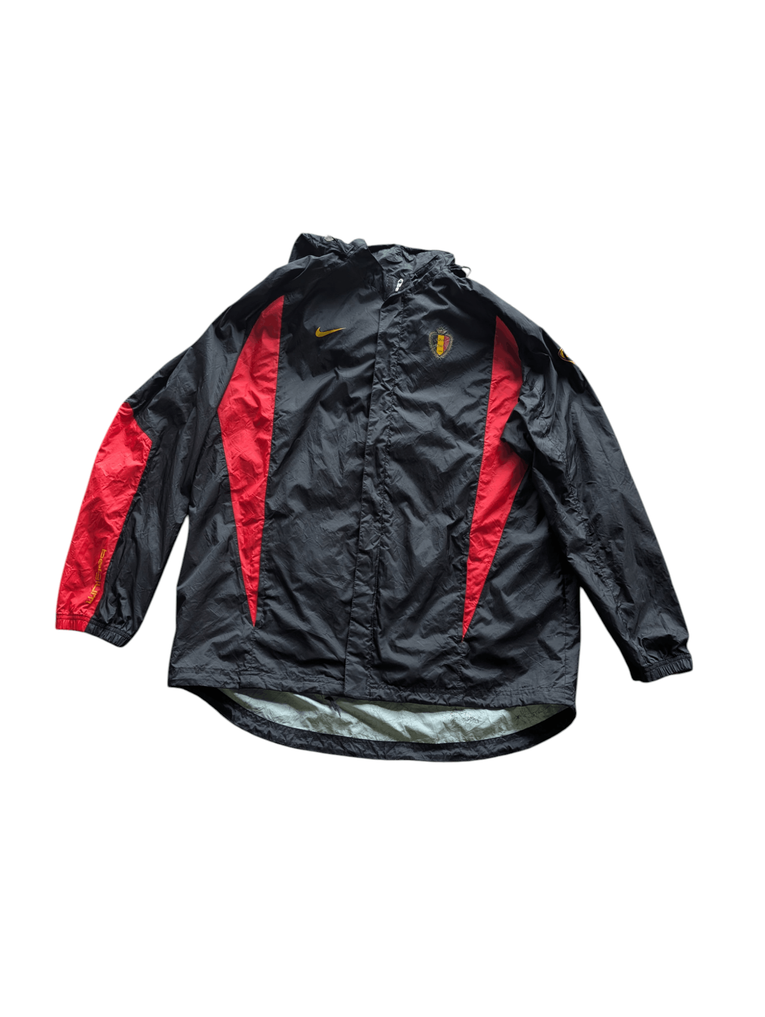 Nike Vintage 2002-04 Belgium Football Windbreaker Size US L / EU 52-54 / 3 - 1 Thumbnail