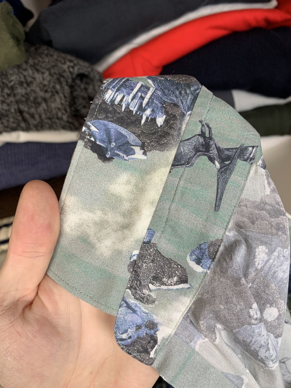 Lanvin Lanvin Hawaiian Dino Vacation Short Sleeve Button Up Shirt Size US M / EU 48-50 / 2 - 3 Thumbnail