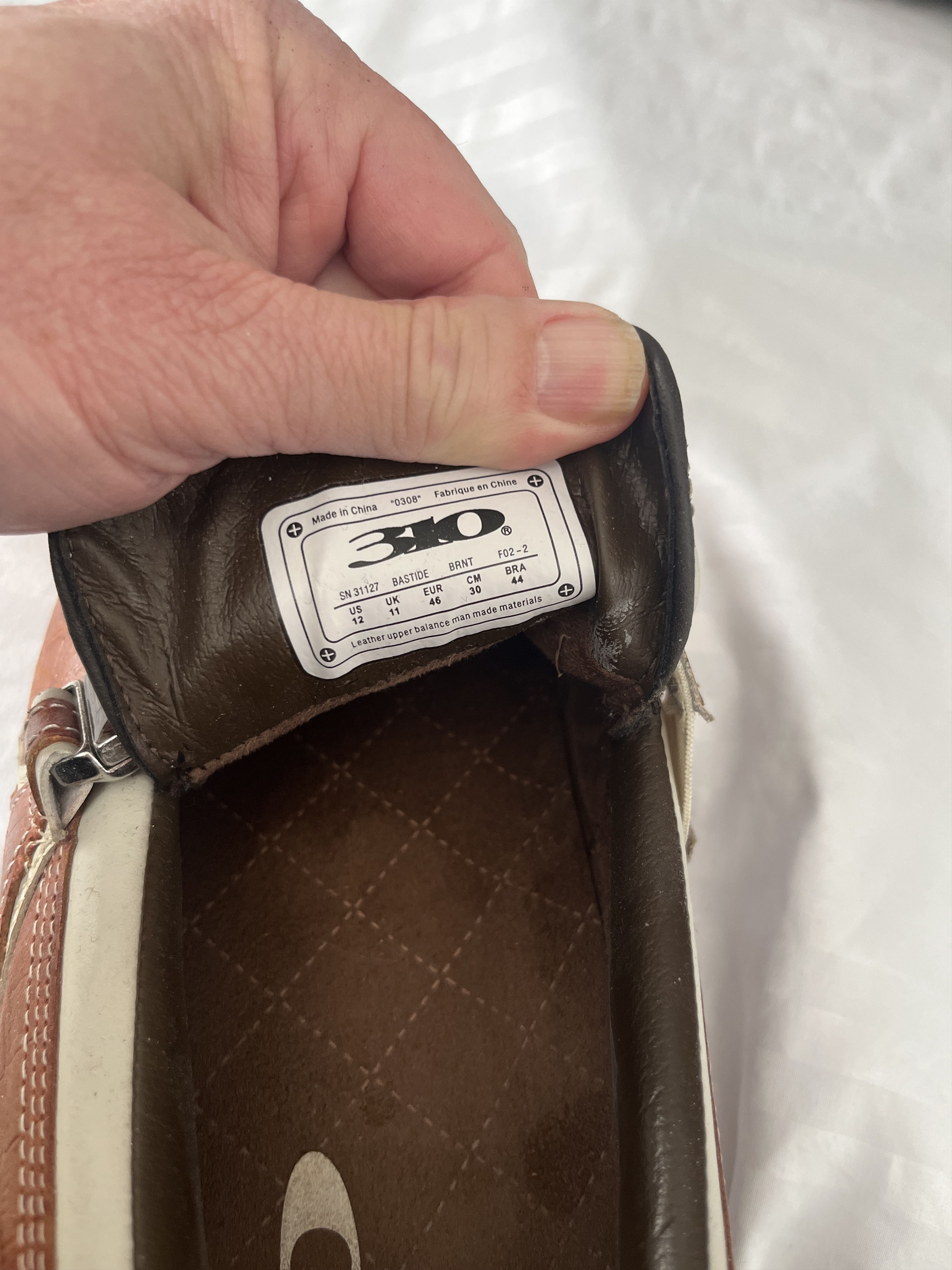 Vintage Vintage 310 Motoring Bastide Cognac Croc Loafers Men’s 12 Size US 12 / EU 45 - 3 Thumbnail