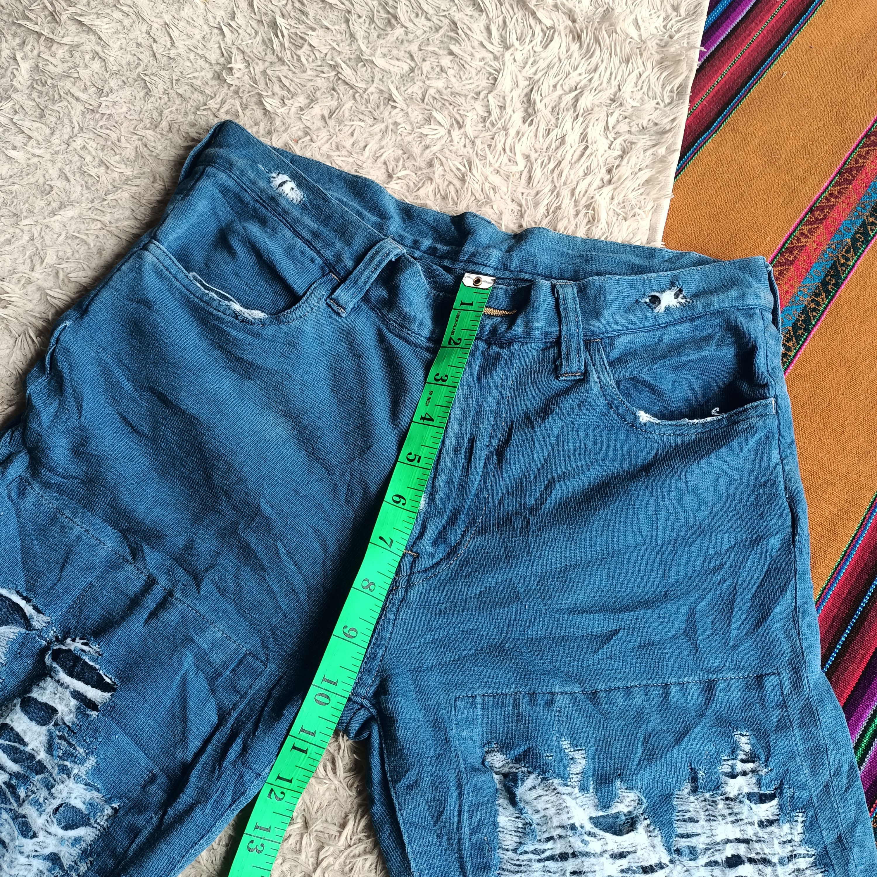 TALKING ABOUT THE ABSTRACTION Talking About The Abstraction buckle back ripped pants Size US 31 - 21 Thumbnail