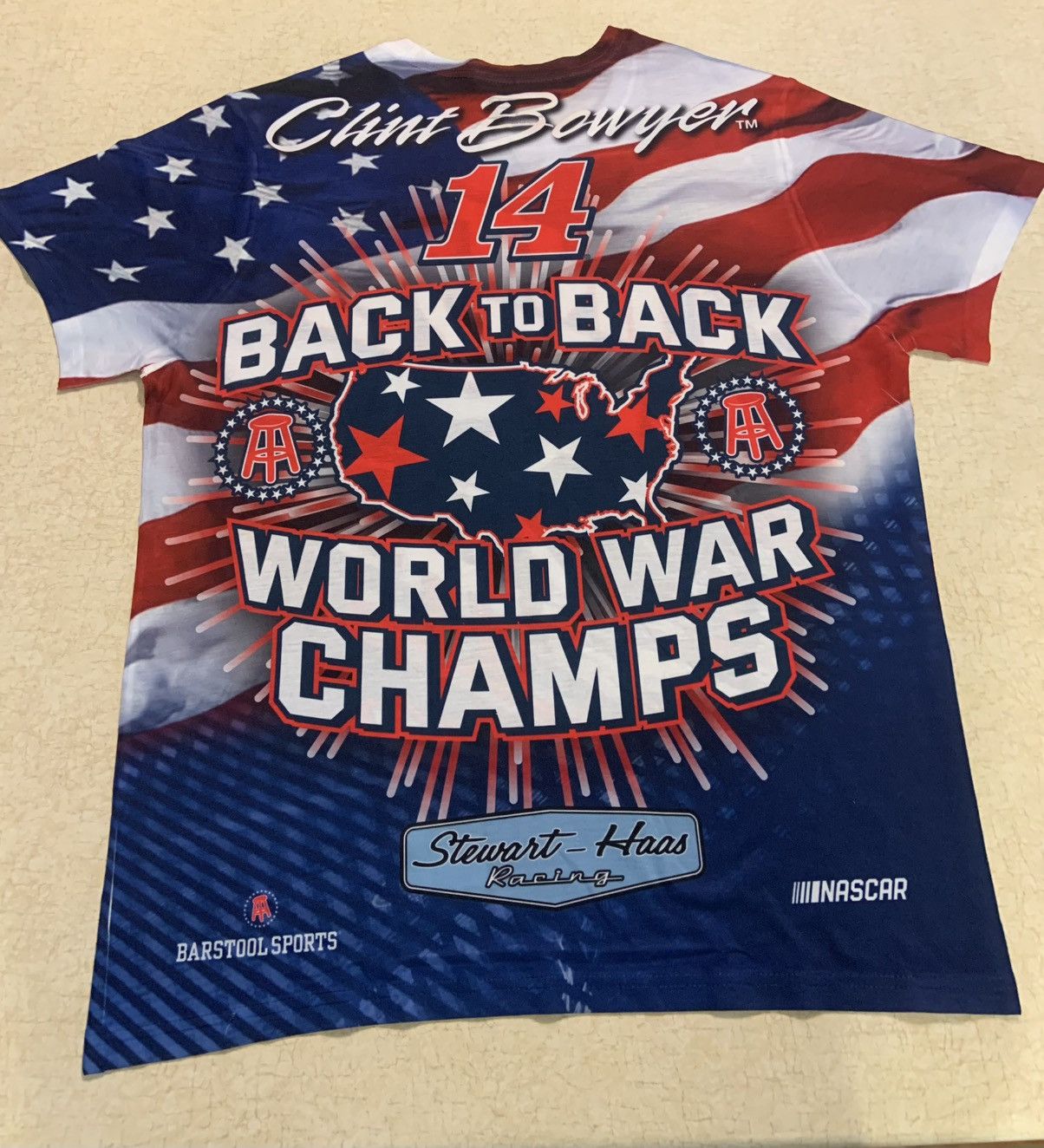 Other Clint Bowyer Nascar AOP T-shirt Size US L / EU 52-54 / 3 - 2 Thumbnail