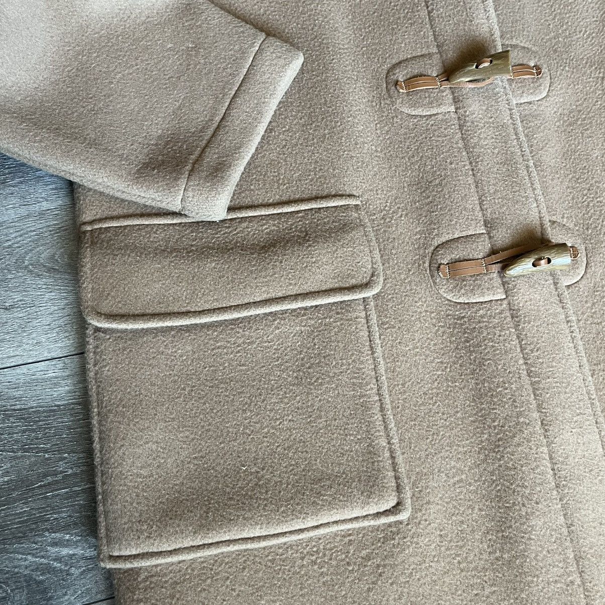 Designer × Gloverall × Vintage Vintage Gloverall The Original Duffle Coat Camel Check Beige Size XL / US 12-14 / IT 48-50 - 4 Thumbnail