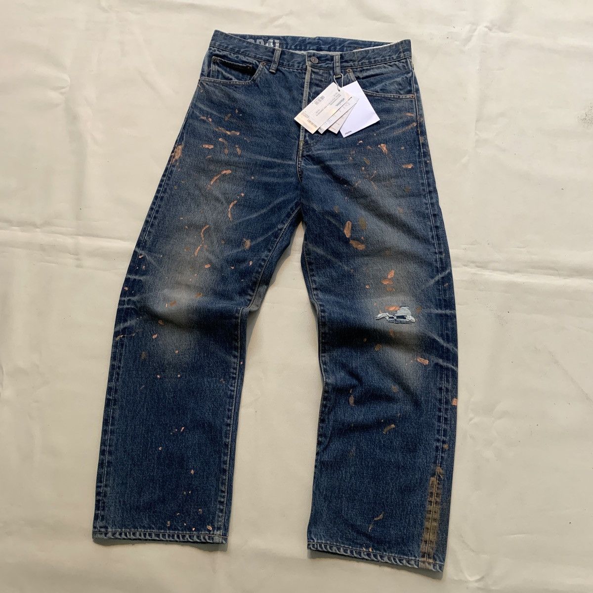 Visvim VISVIM SCULPTURE 01 WIDE DAMAGED 41 Size US 32 / EU 48 - 1 Thumbnail