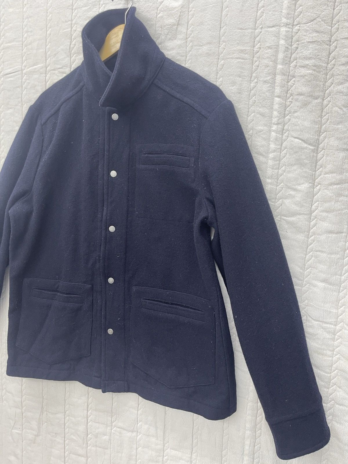 L.L. Bean × Vintage ARCHIVE💥VTG L.L. BEAN WOOL BUTTON JACKET FABRIC BY BELLANDI Size US M / EU 48-50 / 2 - 3 Thumbnail