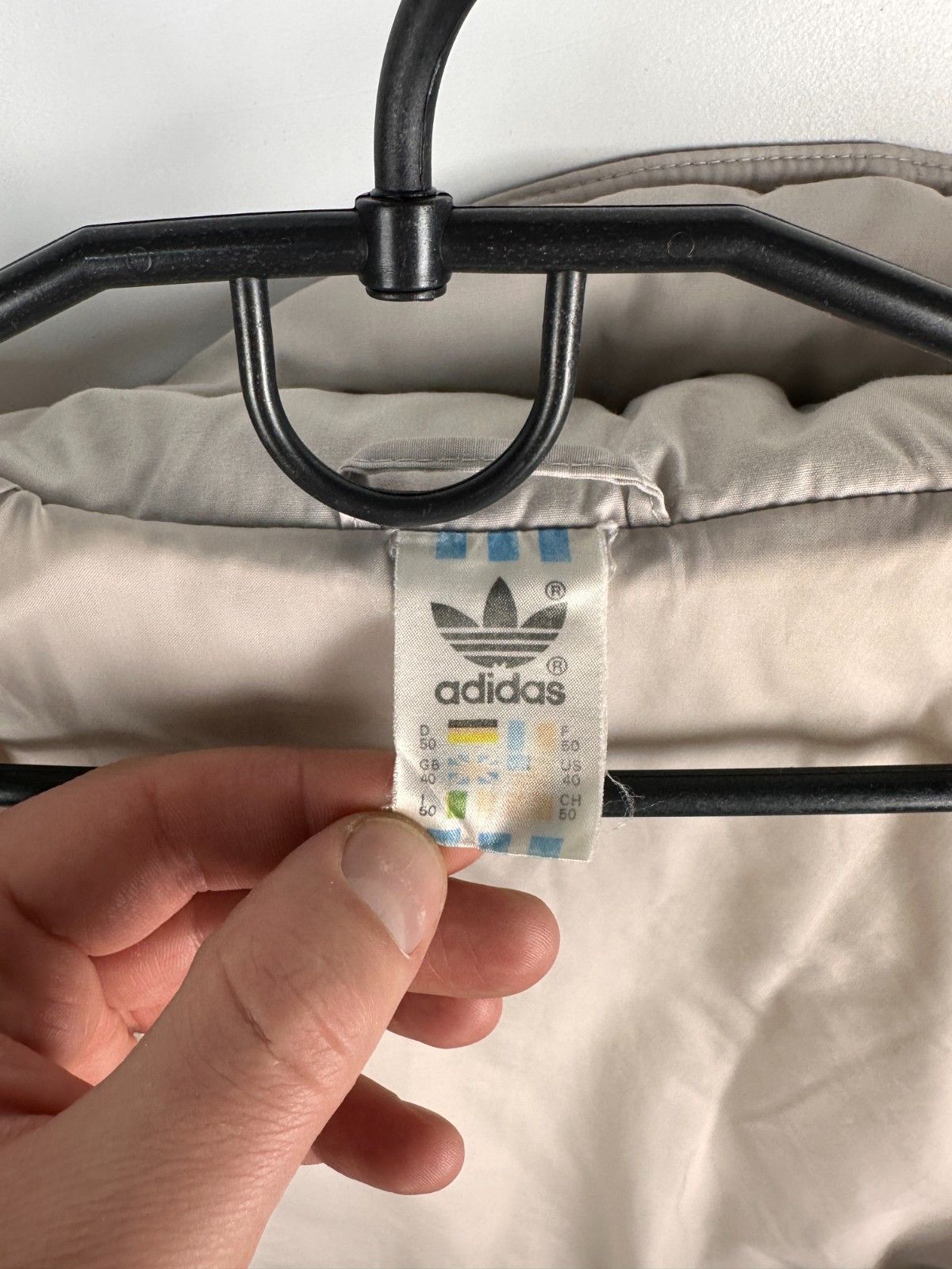 Adidas Adidas Vintage Parka Jacketr 90s White Mens Size M Size US S / EU 44-46 / 1 - 6 Thumbnail