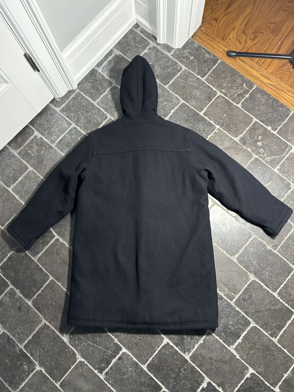 Vintage True Vintage Wool Duffle Coat Hooded Jacket Heavy Parka 60s Size US S / EU 44-46 / 1 - 9 Thumbnail