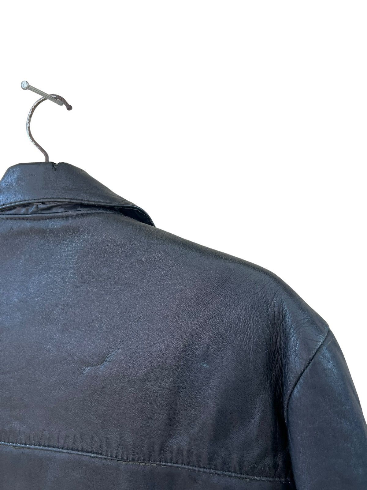 Vintage Vintage 70s Mascot England Black Leather Rider Jacket Racer Size US L / EU 52-54 / 3 - 16 Thumbnail