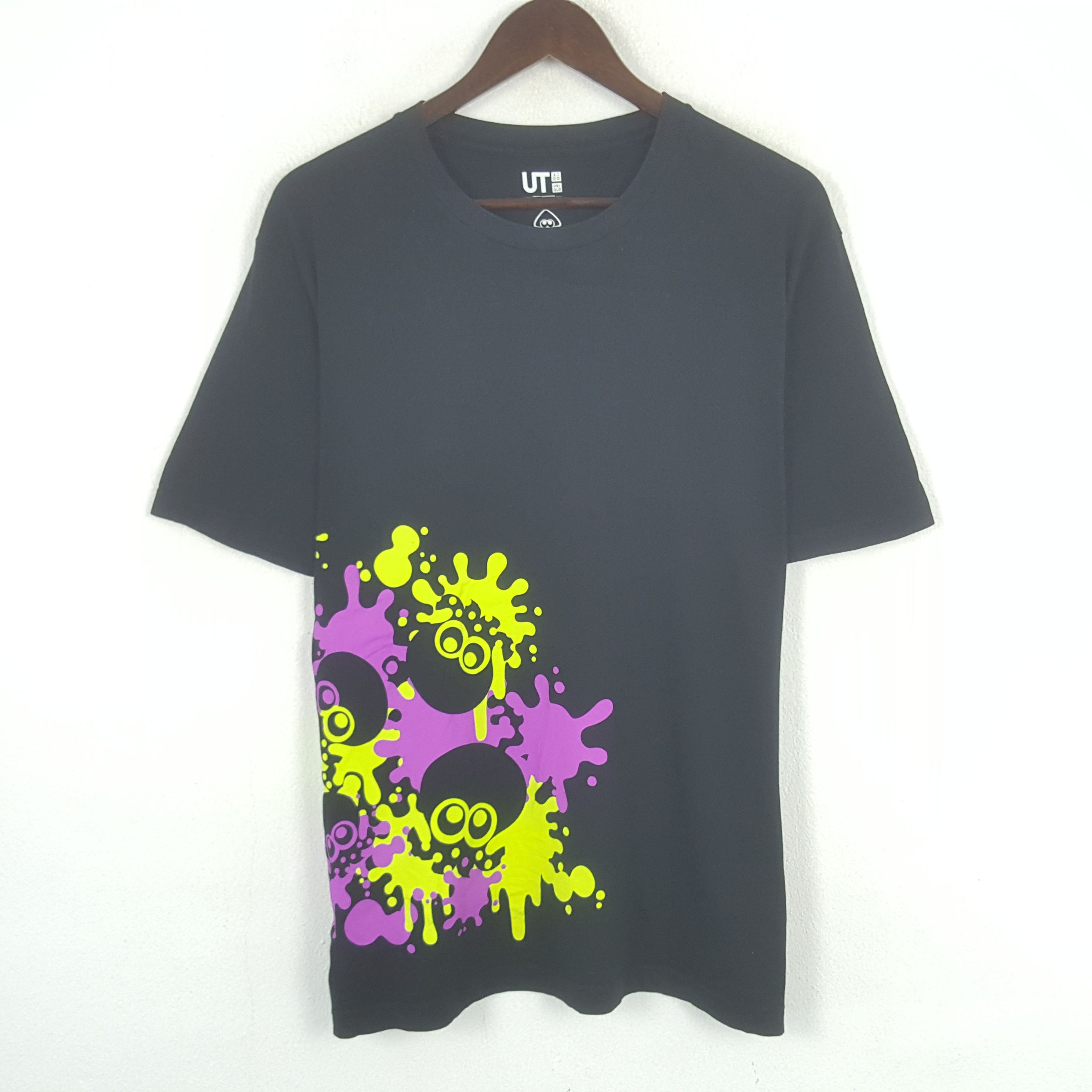 Nintendo Vintage Nintendo x Uniqlo Art Paint T-shirt Size US L / EU 52-54 / 3 - 1 Thumbnail