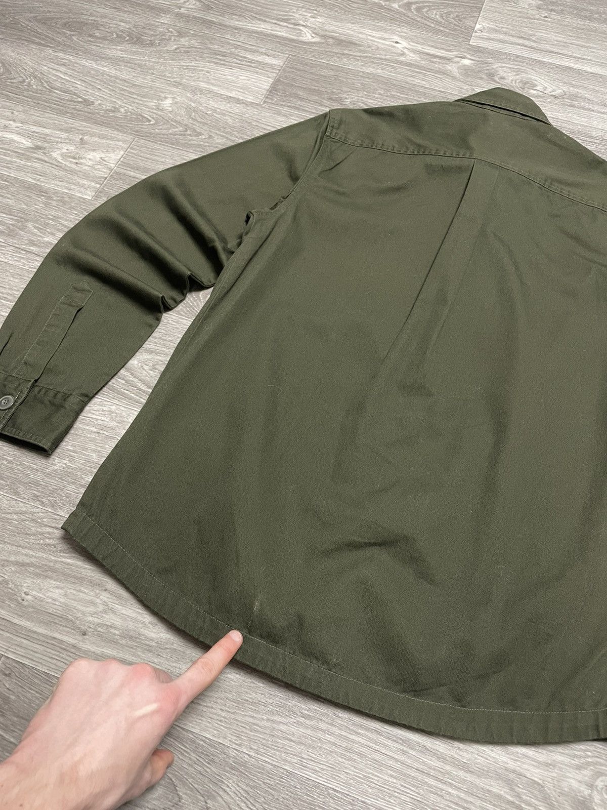 Barbour BARBOUR Beacon Forest Green Twill Overshirt Jacket Size US M / EU 48-50 / 2 - 22 Thumbnail