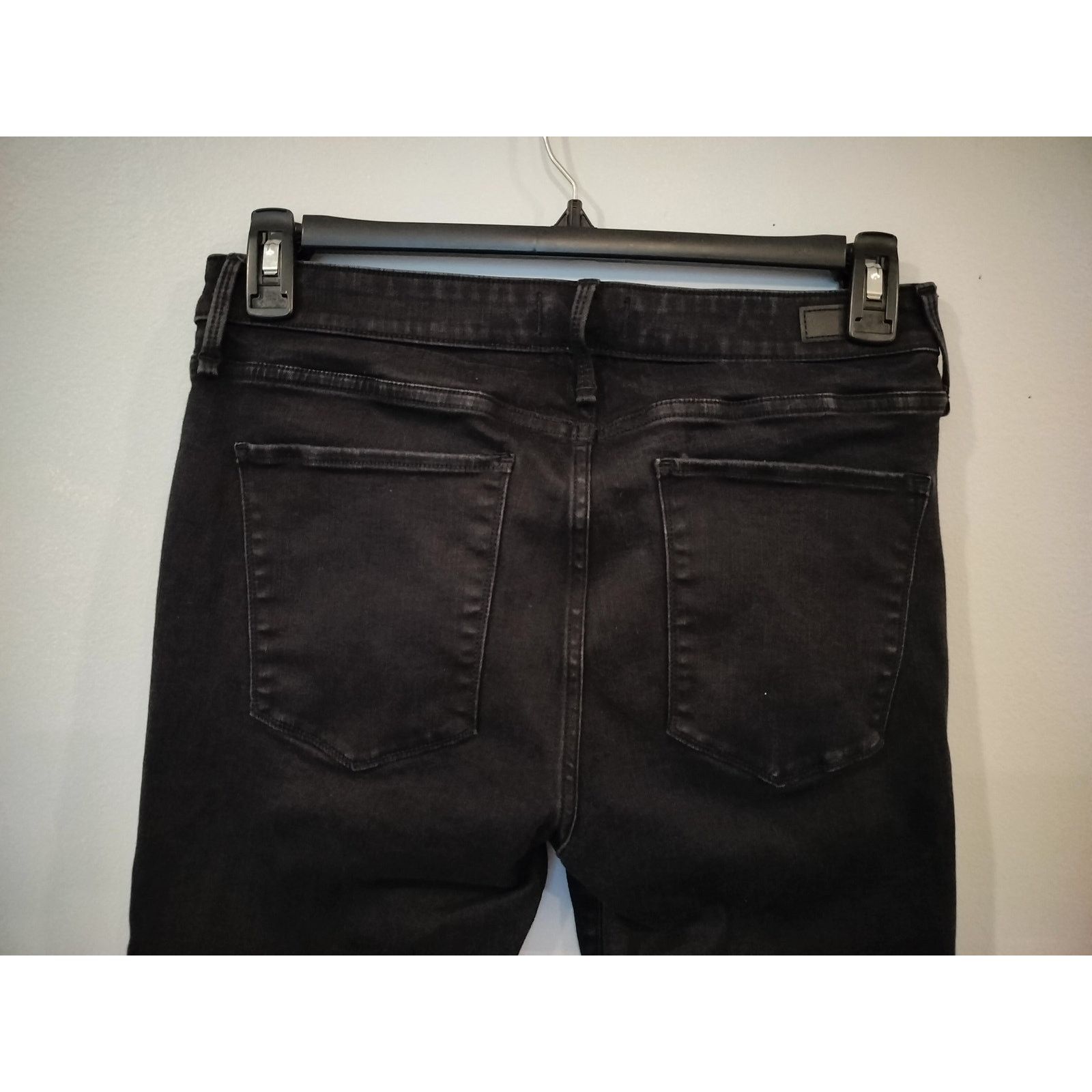 Abercrombie & Fitch Abercrombie Simone High Rise Super Skinny Black 14R Size 36" / US 14 / IT 50 - 5 Thumbnail