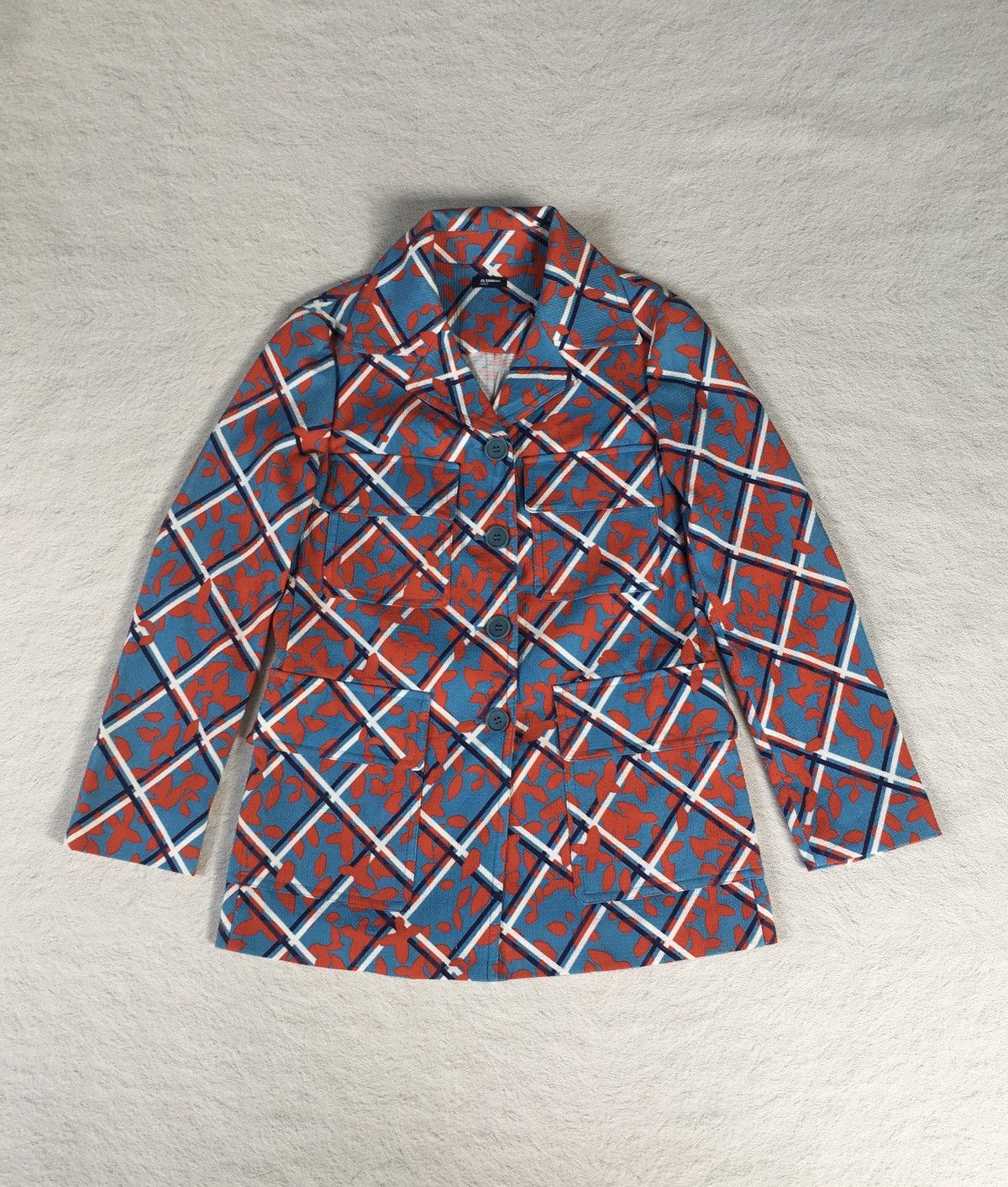 Comme des Garcons × Issey Miyake × Jil Sander Jil Sander Blazer Multi collor Size XXS / US 00 / IT 34 - 1 Thumbnail