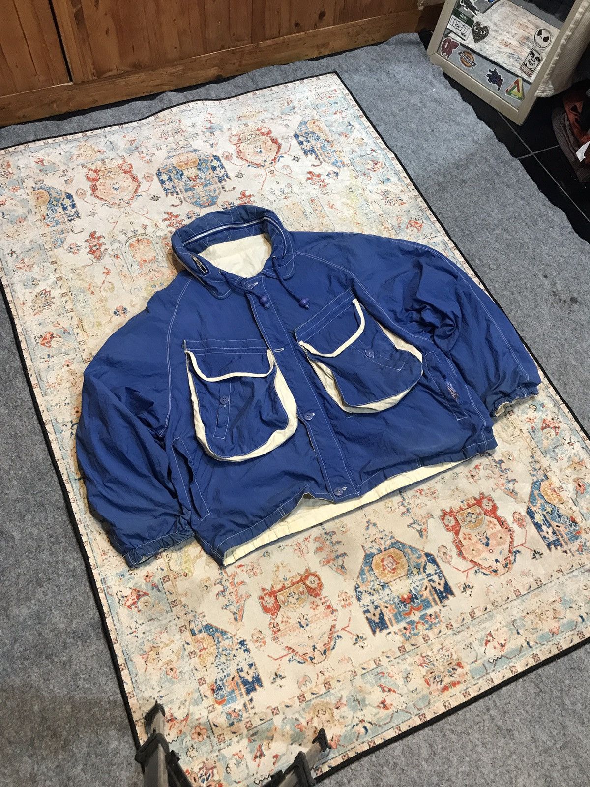 Vintage BOMBERS-VINTAGE-REVISIBEL-BIGPOCKET Size US L / EU 52-54 / 3 - 1 Thumbnail