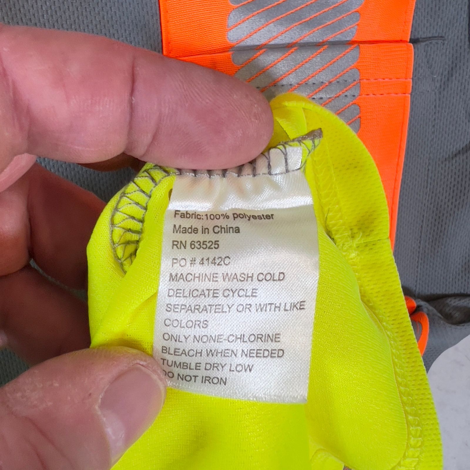 Other North 15 Hi Visibility Safety Shirt Men Med Wicking Safety Size US M / EU 48-50 / 2 - 7 Thumbnail