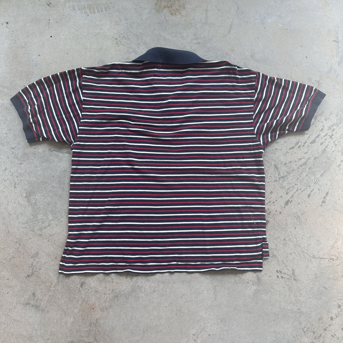 Tommy Hilfiger Tommy Hilfiger Vintage Striped polo Shirt Size US XL / EU 56 / 4 - 3 Thumbnail