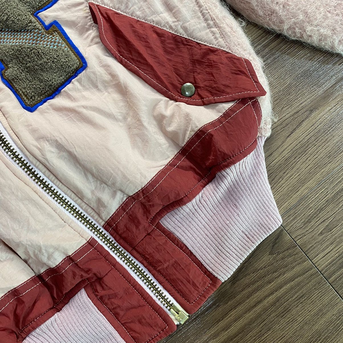 Pink House Pink House Hybrid Wool Nylon Bomber Jacket Vintage 80s Size US M / EU 48-50 / 2 - 4 Thumbnail