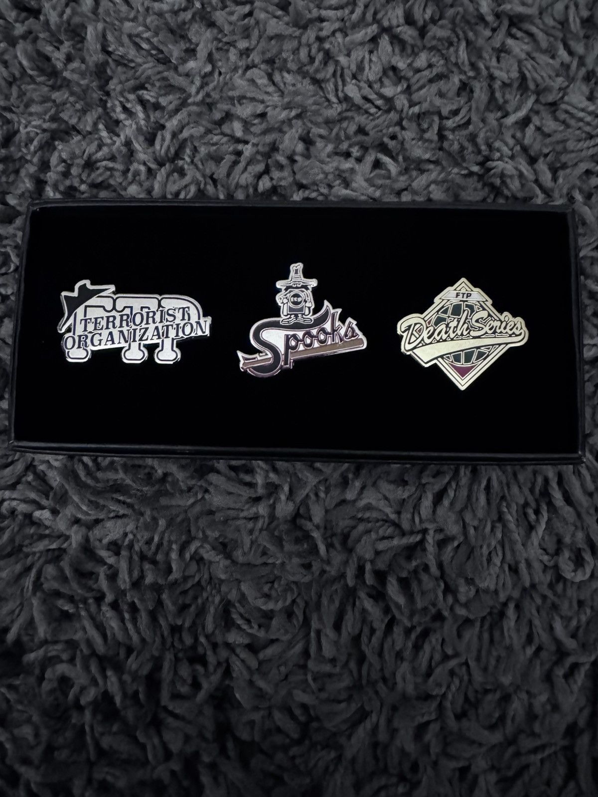 Fuck The Population FTP League Pin Set Size ONE SIZE - 1 Thumbnail