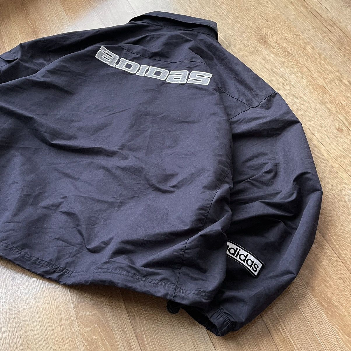 Adidas 90s Vintage Adidas Logo Oversized Coach Bomber Jacket Size US XL / EU 56 / 4 - 3 Thumbnail
