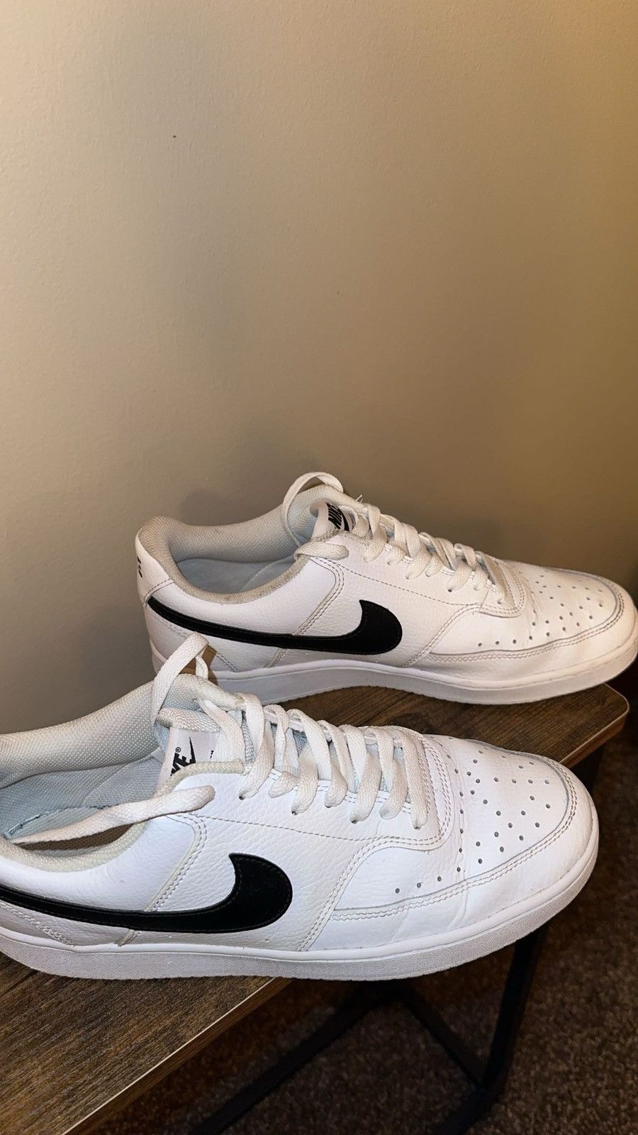 Nike Nike Court Visions with black logo Size US 10.5 / EU 43-44 - 1 Thumbnail