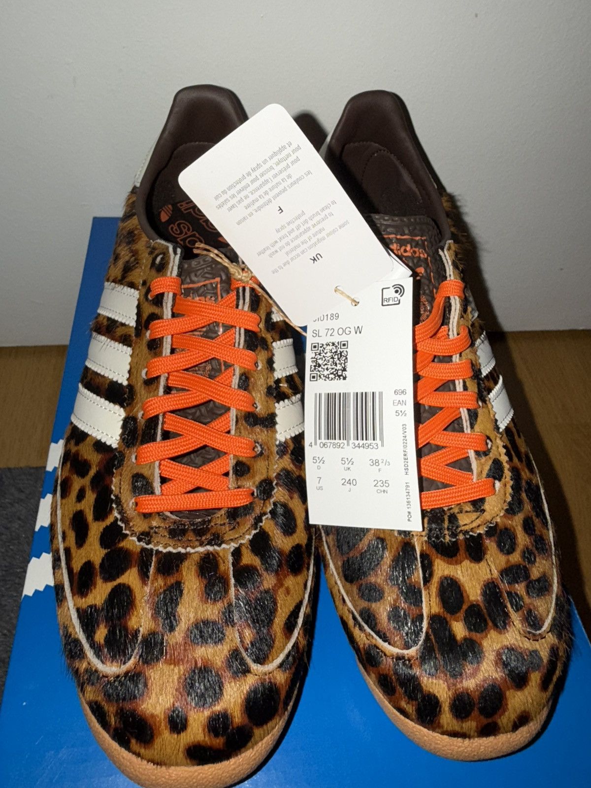 Adidas Adidas SL72 OG W Leopard Size US 7 / IT 37 - 6 Thumbnail
