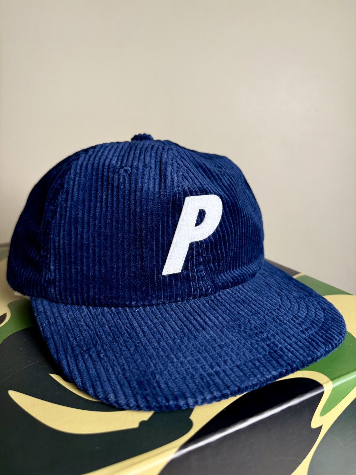 Palace Palace Corduroy 6 Panel Navy Hat Brand New Size ONE SIZE - 3 Thumbnail